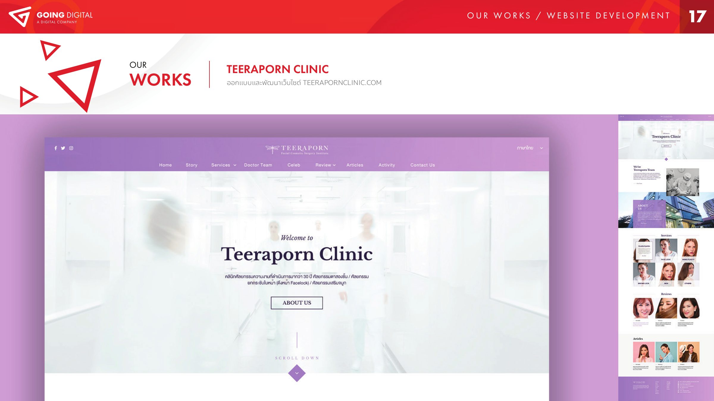 Teeraporn Clinic project