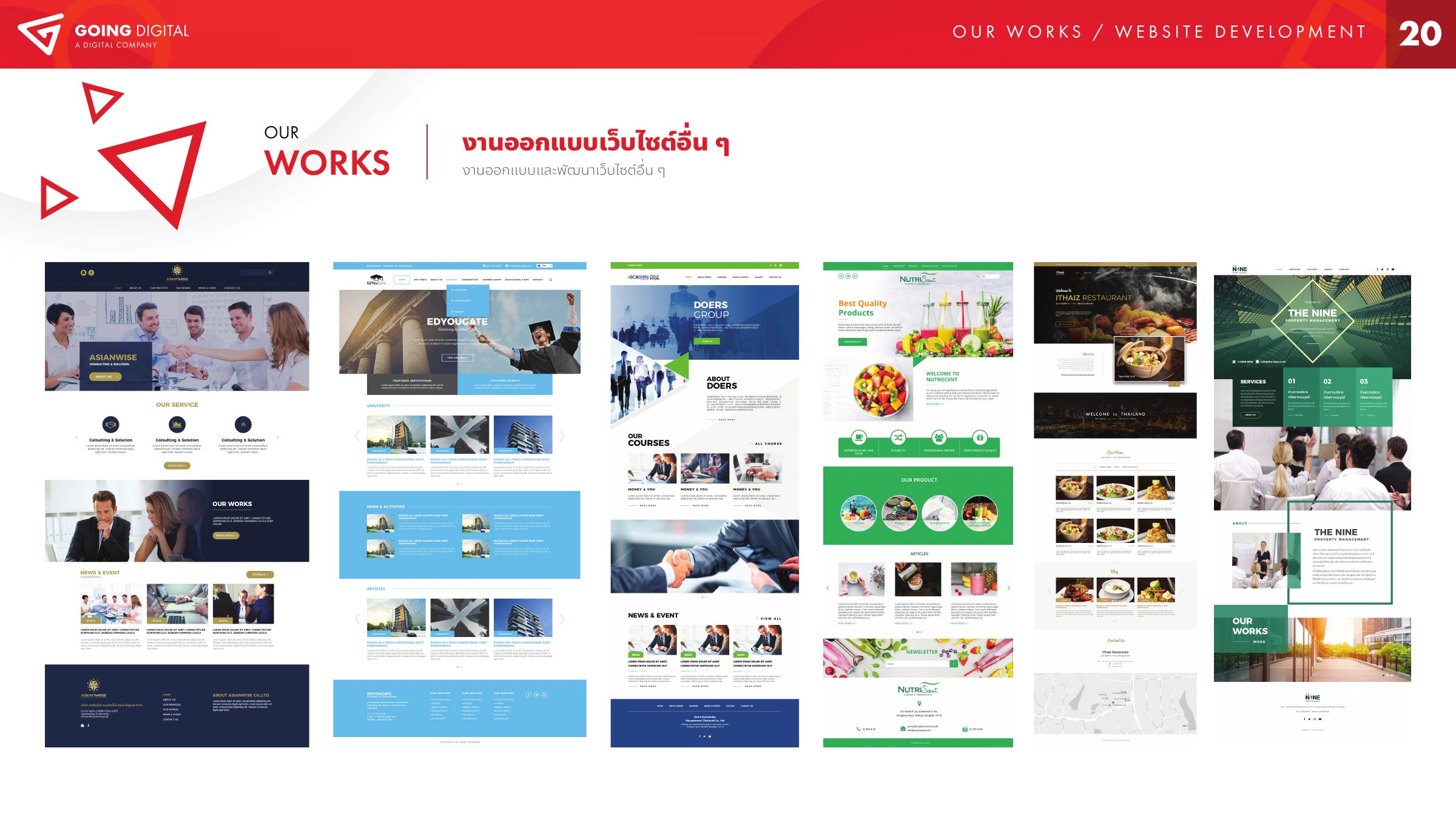 Website Design Collection II project